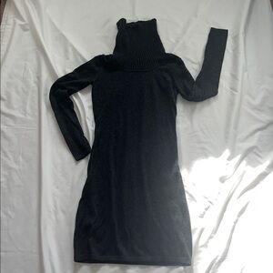 Athleta Charcoal Ribbed Sweater